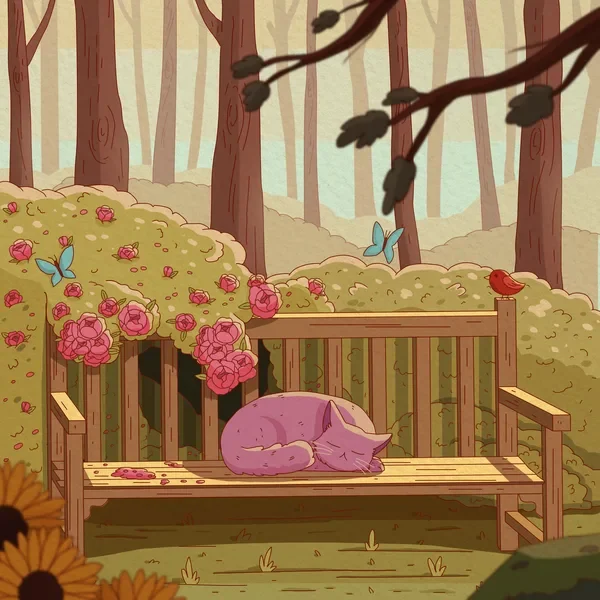 Bloom cover art by Purrple Cat