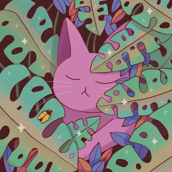 Cat Nap cover art by Purrple Cat